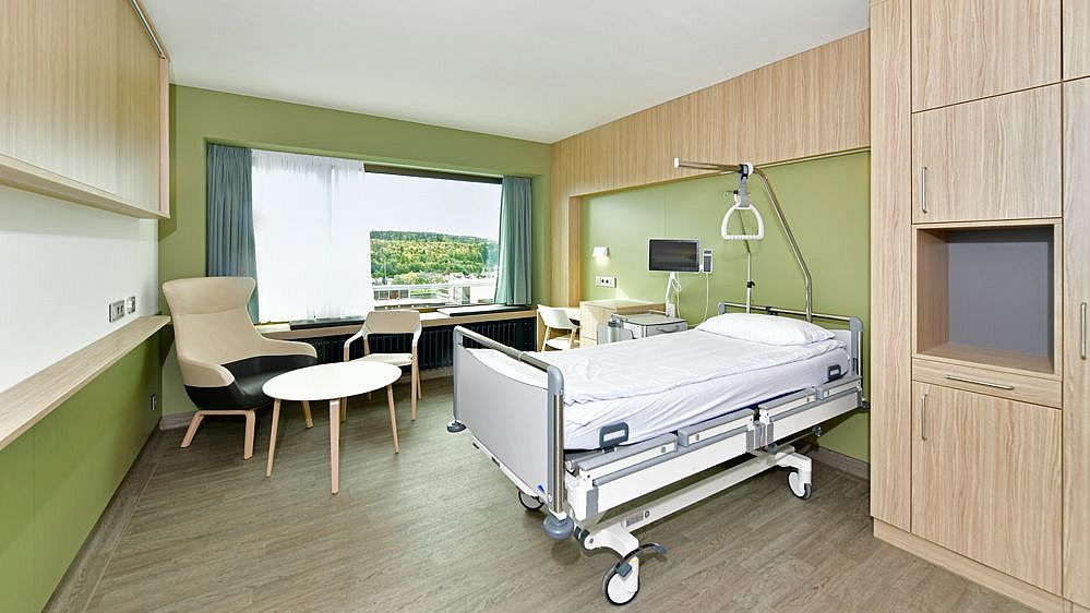 Bild: Ein Einzelzimmer auf der Wahlleistungsstation