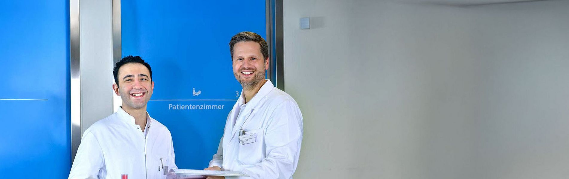 Dr. Sherif Aly und Prof. Dr. Daniel Kauff