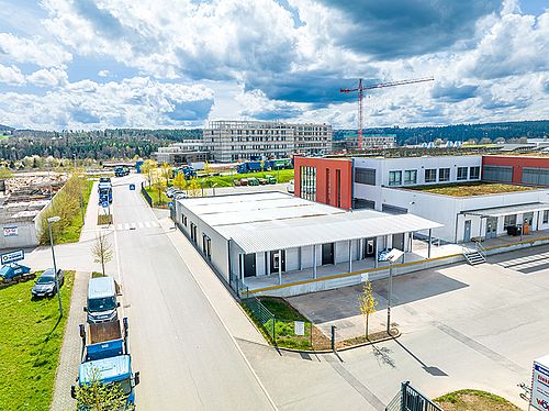 Luftbild der neuen AEMP