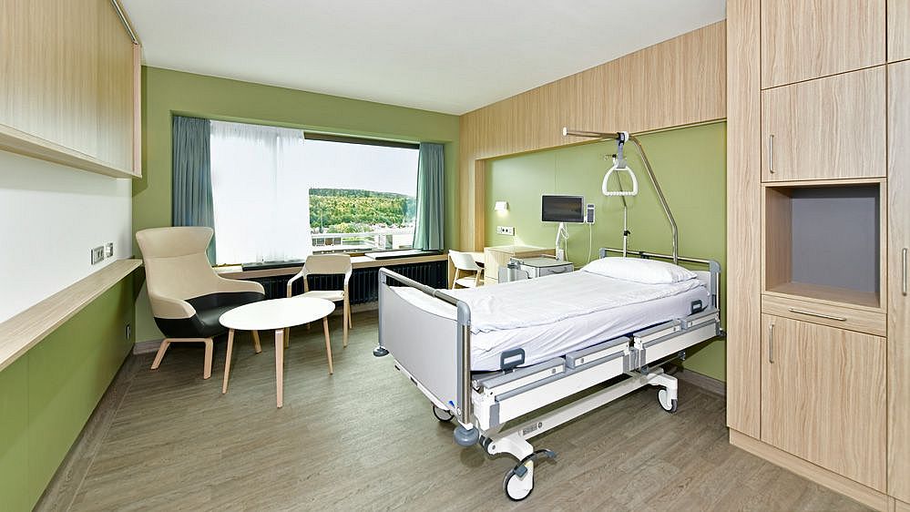 Bild: Ein Einzelzimmer auf der Wahlleistungsstation