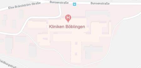 Karte Böblingen