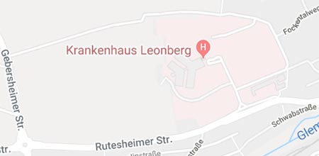 Karte Leonberg