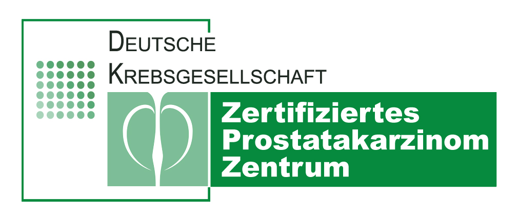 Logo zertifiziertes Prostatakarzinom Zentrum